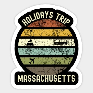 Holidays Trip To Massachusetts, Family Trip To Massachusetts, Road Trip to Massachusetts, Family Reunion in Massachusetts, Holidays in Sticker